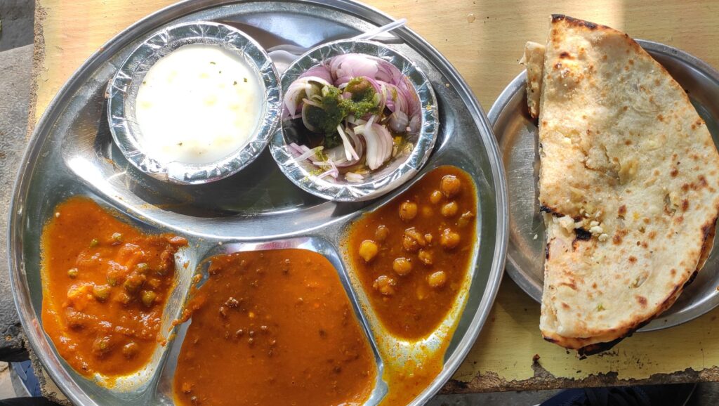 New Delhi street food